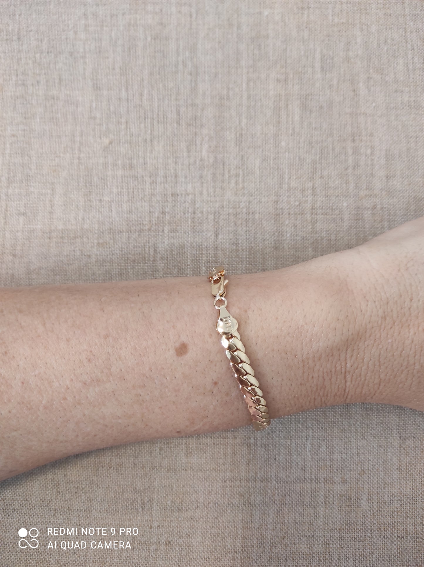 Pulsera cubana 6mm