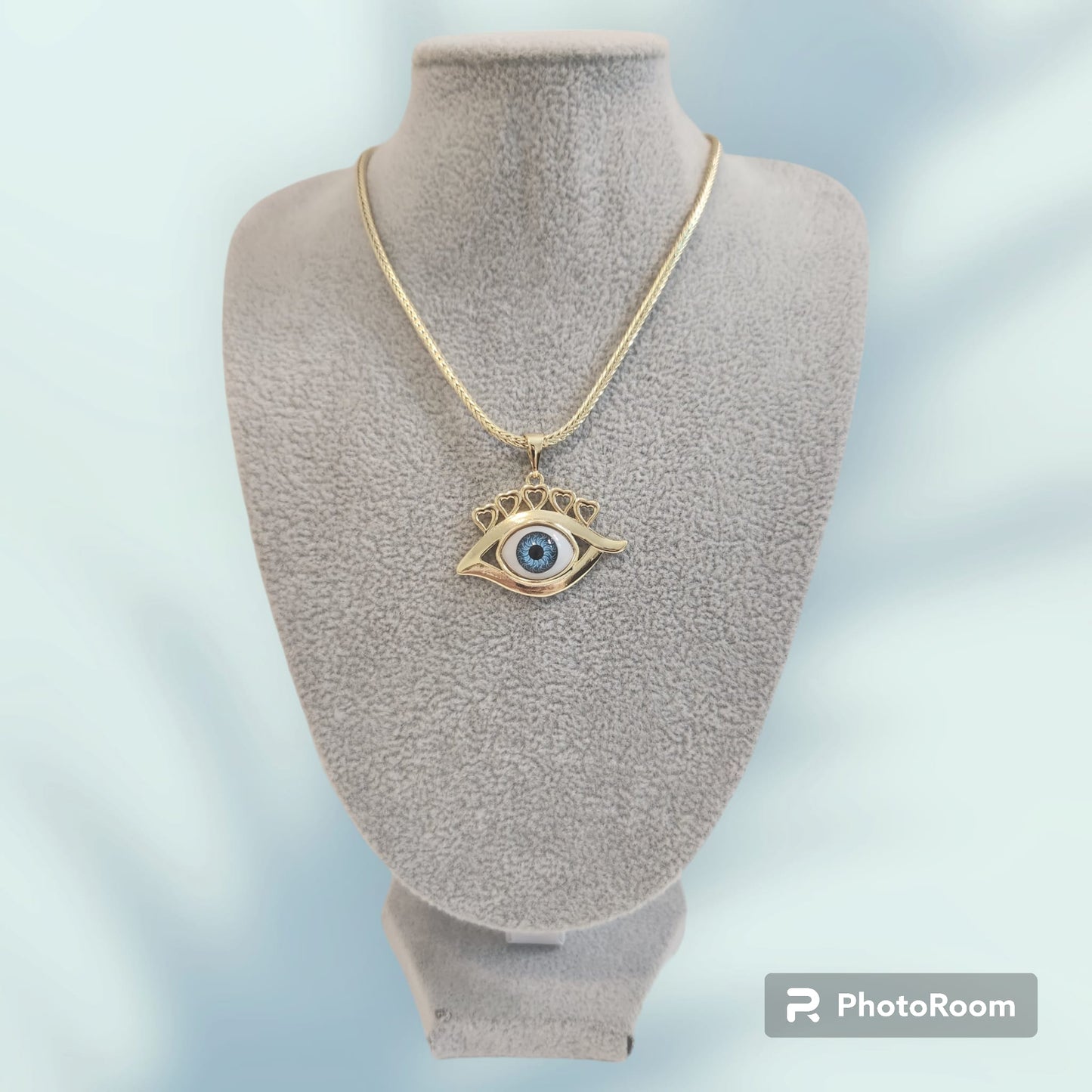 Cadenas de cordon con dijes de ojos variados