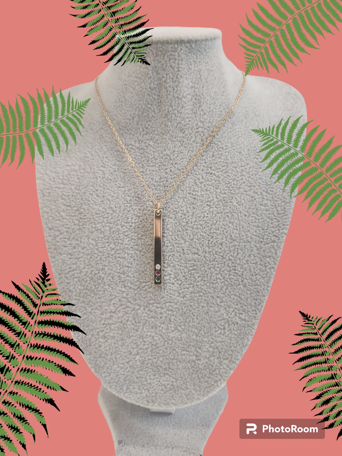 Cadena con dije de palillo