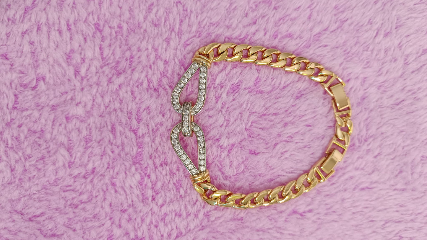 Pulsera elegante con Zirconias