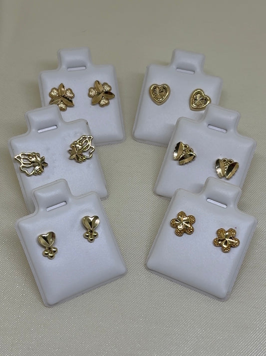 Aretes pequeños para chicas y para nenas!