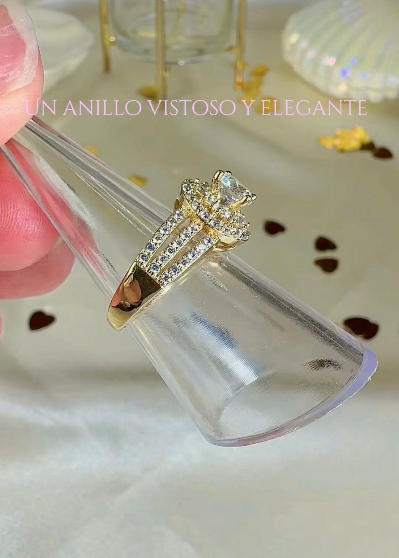 Anillo Luz de Circonia size 7