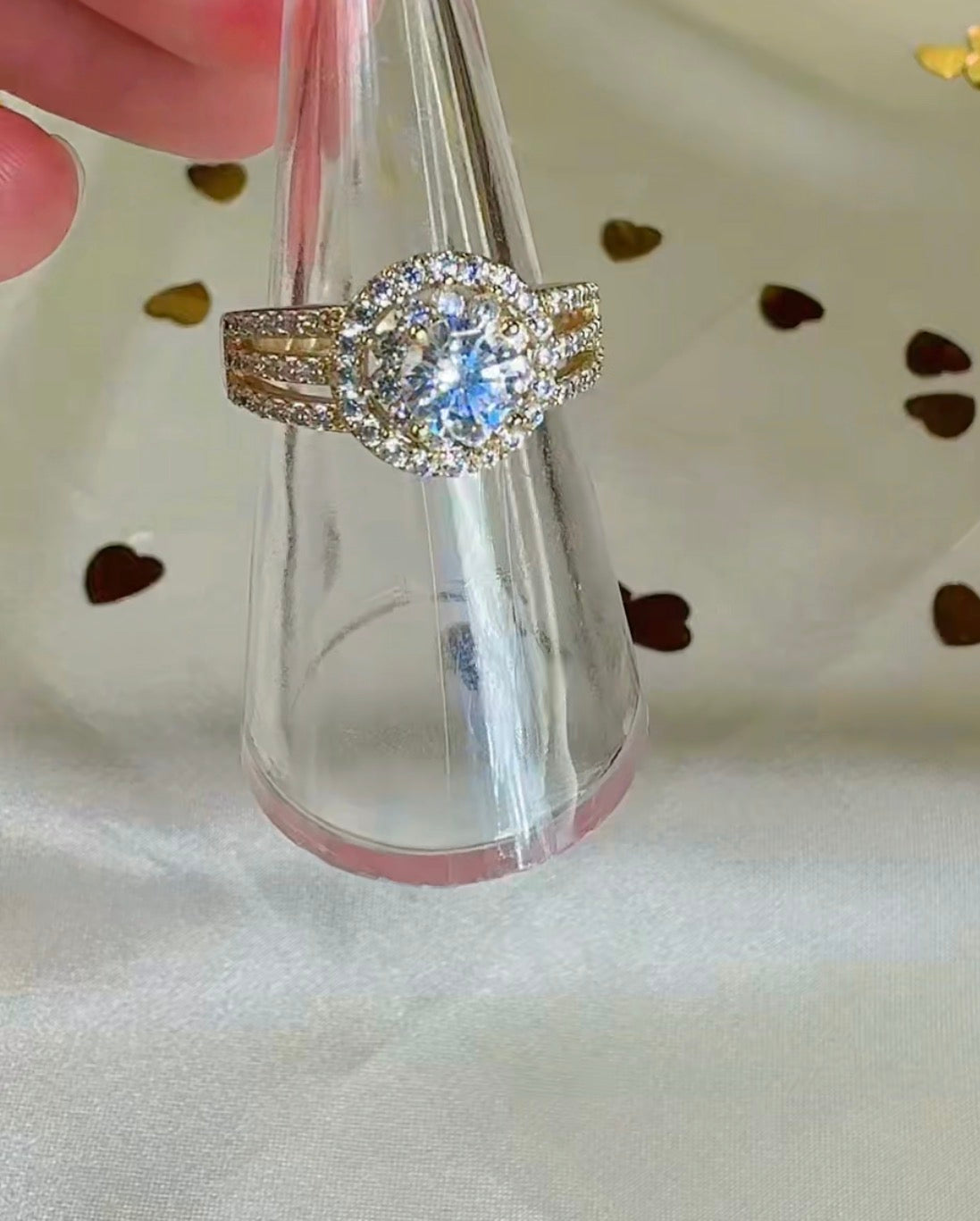 Anillo Luz de Circonia size 7