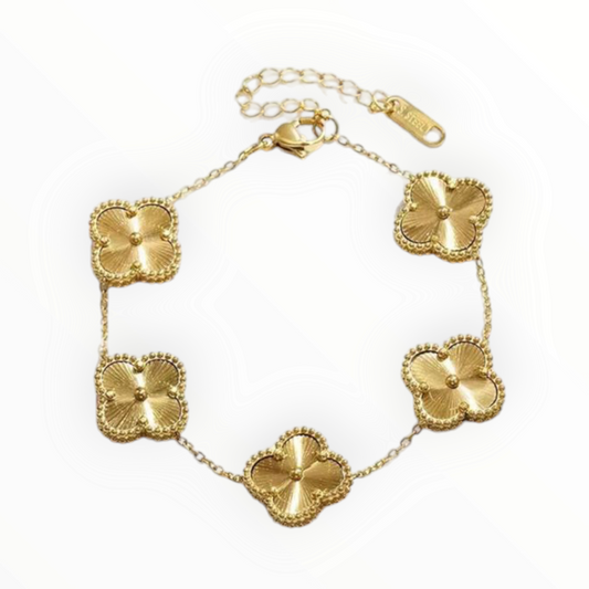 Pulsera Clover Gold