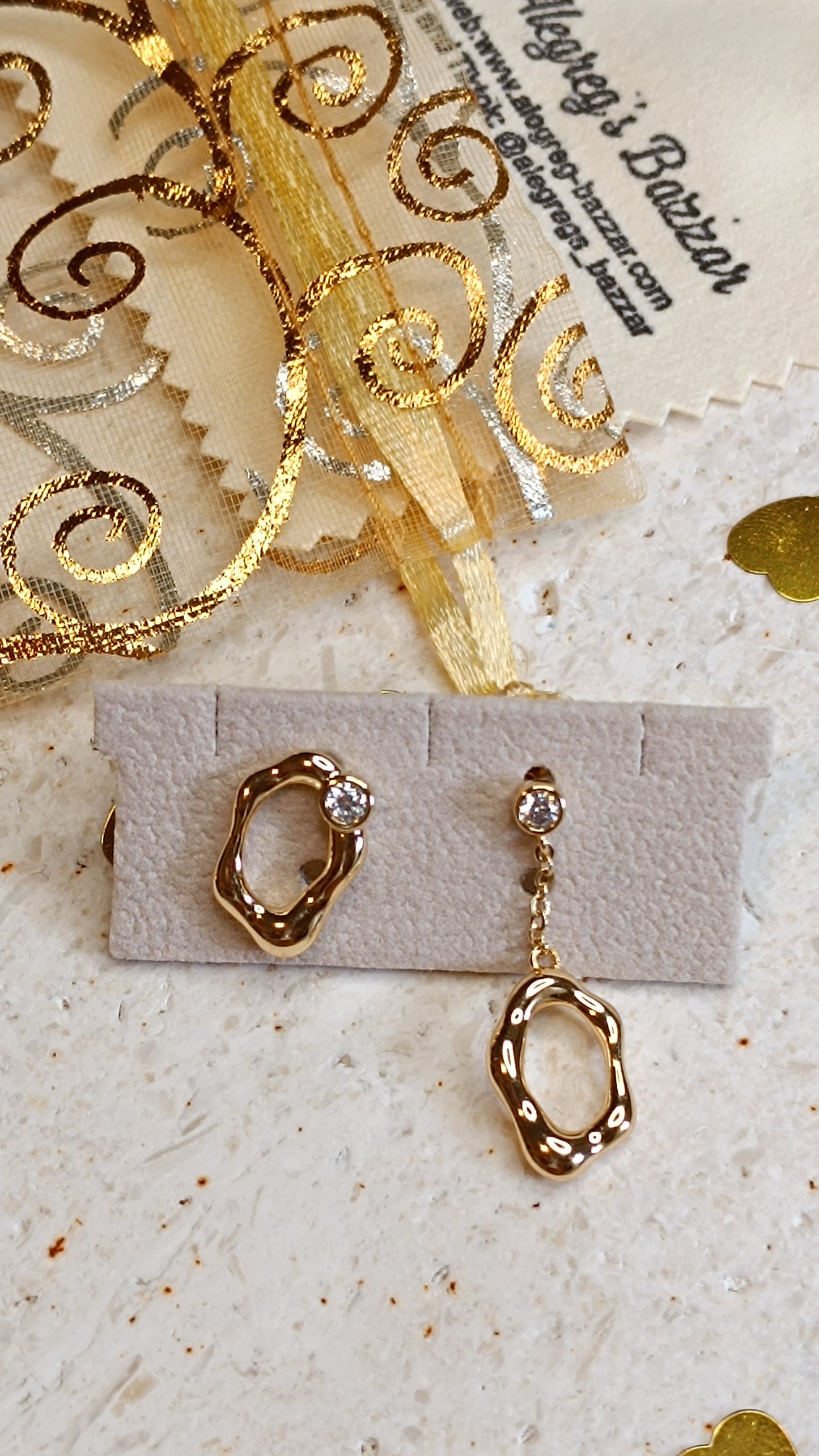 Aretes para chicas con diseños diferentes