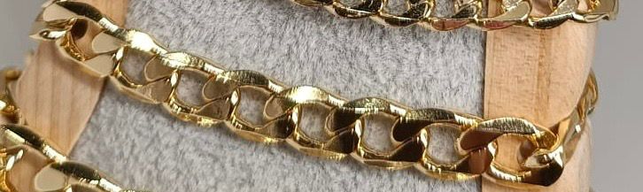 Tobillera Cubana en diferentes grosor